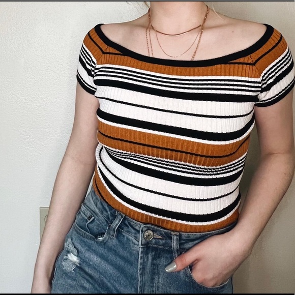 LA Hearts | PacSun off shoulder tee - Picture 1 of 4